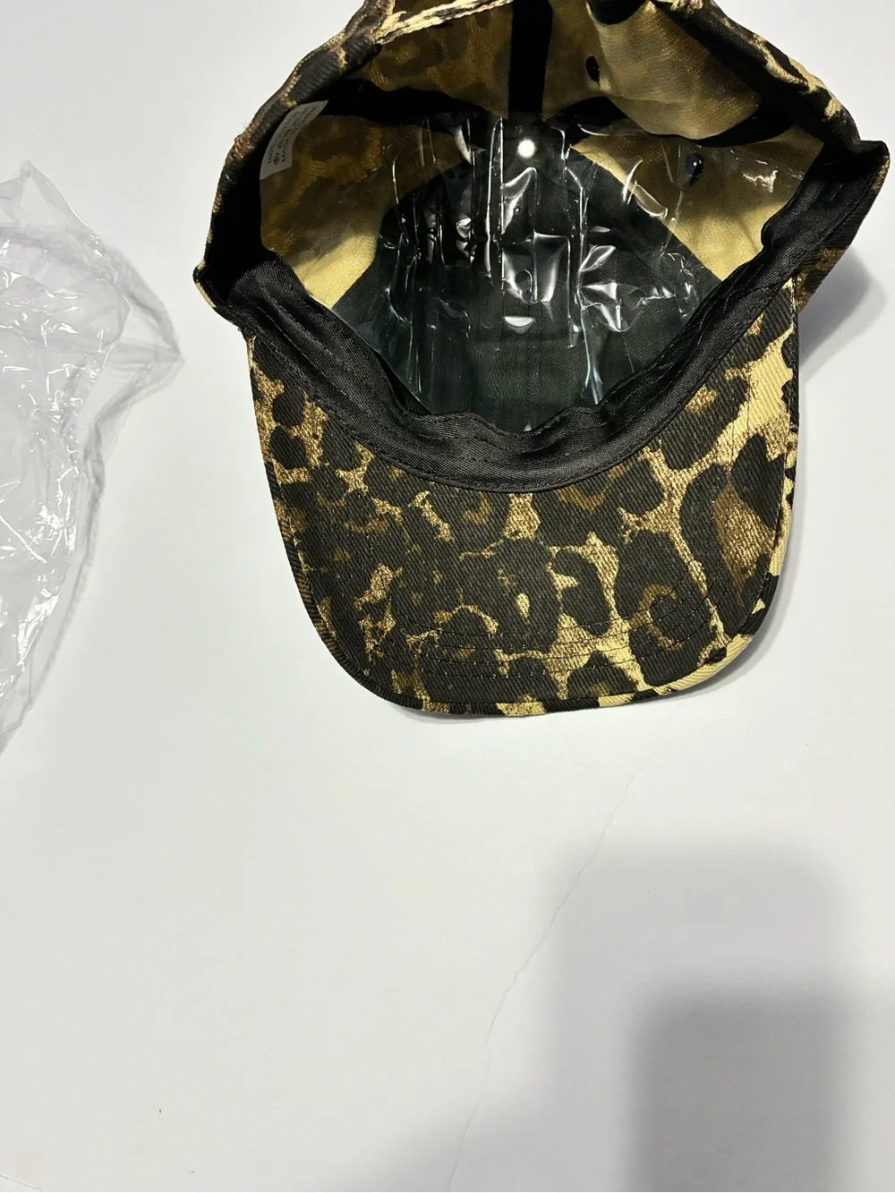 MAMA Leopard Print Baseball Cap NWT Chenille Patch